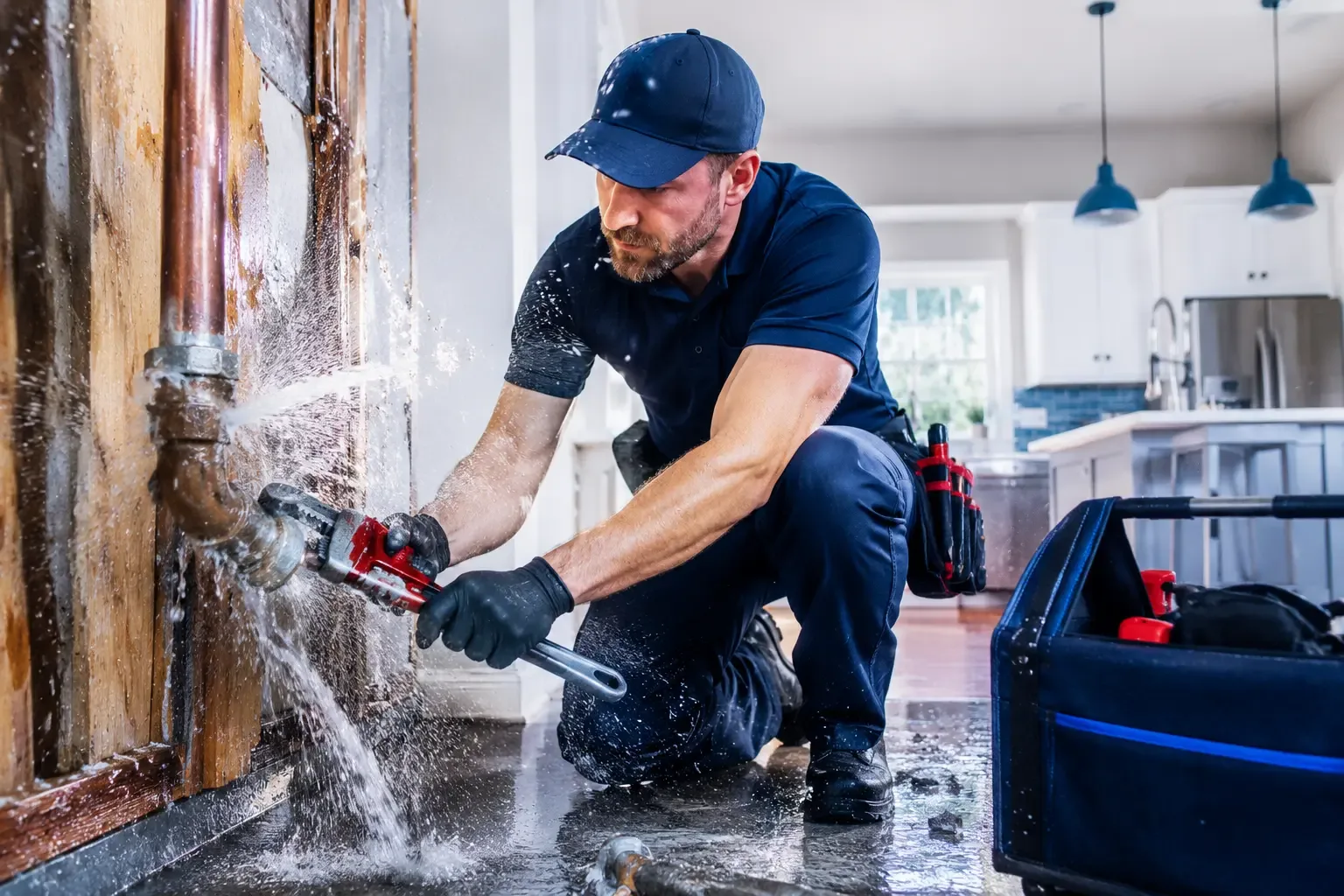Local emergency pipe repair professionals in Parkman, OH